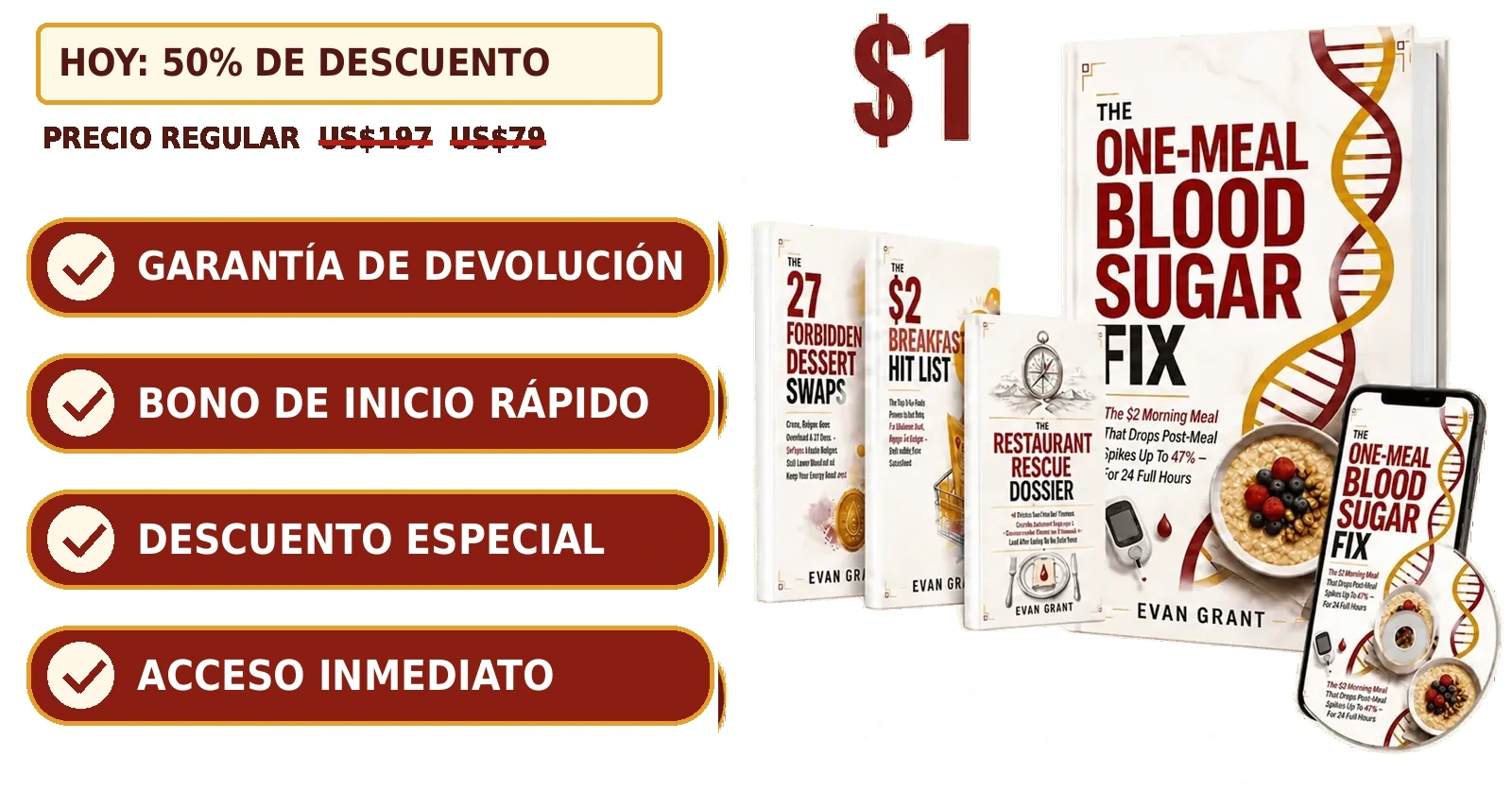 El Método de Una Comida para la Glucosa